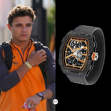 lando norris blue richard mille|lando norris watch.